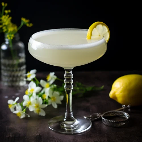 Citron kys Opskrift på cocktailen Citronkys