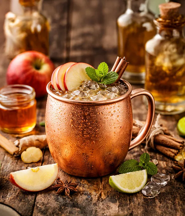 Cocktails til Oktoberfesten - Bavarian Apple Mule